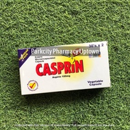 Casprin Enteric Aspirin Microencapsulated Capsule 100mg 2X30s 1592 CE