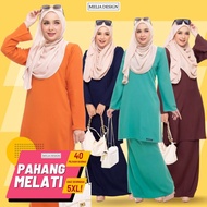 🌸VS-08🌸 [Part 7] NEW COLOR Melati 2.0 S-5XL Plus Size Kurung Pahang Baju Kurung Plain Baju Raya 2022