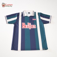 Baju Lelaki Kemeja Lengan Pendek Berkolar Polo Murah Plus Size Jersey The Beatles Jersey Union Jack Retro Collar Jersey Football Dewasa Jersey Viral Ootd Budak Korea Malaysia