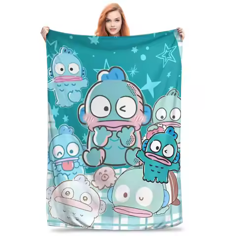 hangyodon Blanket Super Soft Warm Throw Blankets for Bed 50x60 Inch Multi-size Bedspread