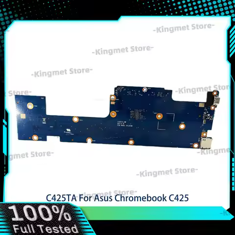 C425TA Laptop Motherboard For ASUS Chromebook C425TA C425T Notebook Mainboard With I3 I5 I7 CPU 100%