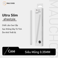 Ahastyle Ultra Thin Silicone Case Supports Wireless Charging for Apple Pencil 2