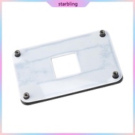 Star Performances Metal Backplate Supporting AM4 B350 A320 B550M Boards for Optimal Thermals Managem