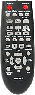 VINABTY AH59-02547B Remote Control Replaces Samsung Sound Bar Sub AH59-02612B PS-WF450 HW-F450ZA HWF