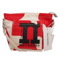 全新未使用 Marimekko Mono 迷你斜背包帆布象牙單肩包 2456 [二手] Marimekko