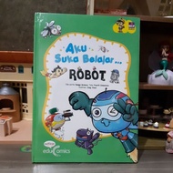 BabyClay Edu Comics I Like Learning ROBOT Educational Book/ Children's Story Book/