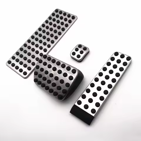Car Accessories Brake Clutch Pedal Pad Covers For Mercedes Benz W124 W202 W203 W140 W208 W210 W211 W