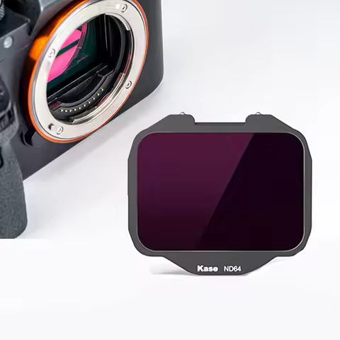 Kase Clip-in ND64 Filter, Built-in Camera CMOS ND Filter Optical Glass for Sony A7 A7R A7RIII A7S A7