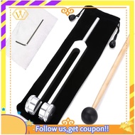 【W】128 Hz Tuning Fork Weighted Bio-Acoustic Tuning Fork for Therapy 128 Hz Acoustic Slider Tuning Fo