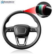 HOMEDECOR Universal DIY Alcantara Car Body Steering Wheel Racing Grills Grille Strip Trim For BMW E4