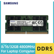 Samsung RAM 8GB 16GB 32GB DDR5 4800MHz SODIMM Laptop Memory