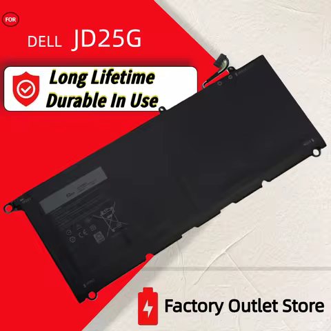 Wholesale And Retail❗❗❗ 90V7W JHXPY JD25G 090V7W Battery For Dell XPS 13 9343 XPS13 9350 13D-9343 P5