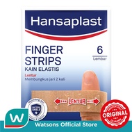 Hansaplast Plester Lentur Finger Strips isi 6 P3K Plester Kain Jari