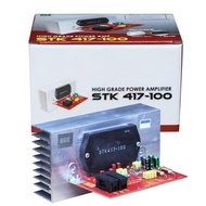 KIT POWER AMPLIFIER AMPLI  STK 417 STK-417 100W HEATSINK BESAR SANYO BELL BGR