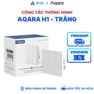 Aqara H1 - Aqara H1 In-Wall Smart Switch, Zigbee Connection, Mechanical Key Type, High Quality Plast