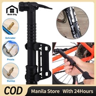 Mini Bicycle Air Pump+Shelf Mountain Bike Portable Air Inflator Pump Bike Cycling Accessories