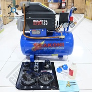 Mesin Kompresor 1 PK IMOLA 125 Kompressor LAKONI Pompa Angin Udara Listrik Compressor 25L 1HP