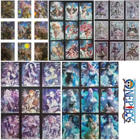 Fanmeng 2 Anime One Piece QR CR SSS Set of Cards Hancock Yamato Robin Collection Cards Christmas Bir