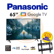 [2023 NEW MODEL! - FREE BRACKET] PANASONIC 65" 4K GOOGLE TV TH-65MX650K