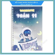 Sổ Tay Môn Toán Lớp 11 - Khổ Giấy A5 (Takenote Toán 11)
