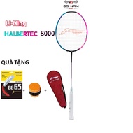 [SƠN LOGO] Vợt Cầu Lông Halbertec 8000 Full Carbon 4U Căng Sẵn 11kg Căng Max 13kg + Tặng Cuốn Cán Và