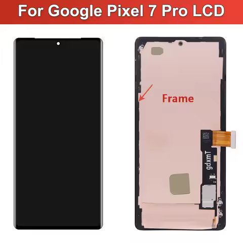 OLED For Google Pixel 7 Pro GP4BC GVU6C GQML3 LCD Display No Frame Touch Screen Digitizer Assembly R