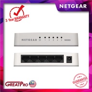 NETGEAR 5 PORT GIGABIT DESKTOP SWITCH (GS205)