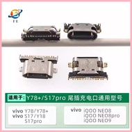 【Far East】  VO IQOOZ9X IQOOZ9Turbo IQOOneo9 Pro Tail Plug Type-c Charging Port