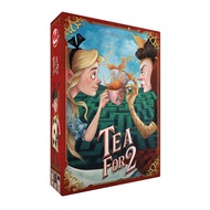 Tea for 2 Board Game - Alice's Wonderland Deck-Building Game, Strategic and Evolving Gameplay, Fun F