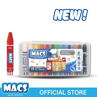 NEW MACS Crayon Oil Pastel Color 12 Colors Crayon Oil Pastel Crayon Set Pastel