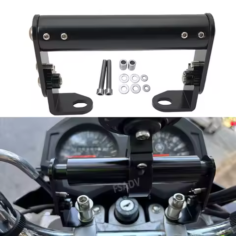 Universal Motorcycle Phone Holder Stand GPS Navigation Plate Bracket For Honda NC750X XL750 For Yama