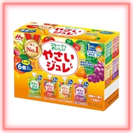 Morinaga Fruit de Yummy Vegetable Jelly 70g x 6pcs assortment 4 kinds [from around 1 year old] —ship