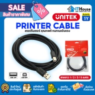 UNITEK CABLE PRINTER 1-5M USB 2.0 to USB-B AM/BM Model Y-C430GBK/Y-C420GBK/Y-C4001GBK