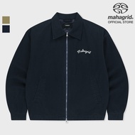 [MAHAGRID] Washed Drizzler Blouson Jacket_Unisex_Korean style