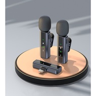 J7 Lavalier Microphone with Magnetic Outdoor Video Shooting Live Radio Noise Reduction Microphone 5.