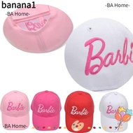 BA Barbie Baseball Cap, Anime Cartoon Adjustable Barbie Kids Hat, Gift Polyester Casual Peaked Hat O