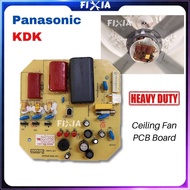 Heavy Duty Panasonic/KDK F-M14C5, F-M14C7, F-M14C8, F-M14D5, F-M14D9, K14C5, K14C7, K14C8 Ceiling Fan PCB Board FIXIA