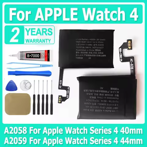 A2058 Battery A2058 224.9mAh For Apple watch Series 4 40mm battery A2059 For Apple watch Series 4 44