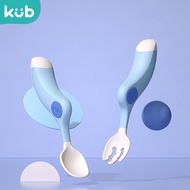 KUB BABY BLW LEARNING SPOON FORK CURVE BABY LEARNING SPOON FORK/