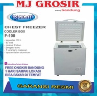 newOrder-FRIGIGATE F 100 CHEST FREEZER BOX 100 L LEMARI PEMBEKU 100 LITER