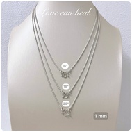 Hug Ngern Nan Shop Ready To Organize From Thailand Necklace With Round Chain Pattern 92.5% Pure Silv