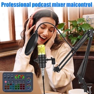 Sound Card Live Audio Mixer Low Latency DSP Chip Bluetooth