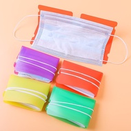 Box Foldable Storage Disposable Face Mask Holder waterproof Container Portable Bag Case Organizer plastic bins Eco-Friendly【Q12】