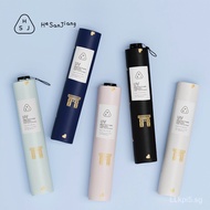 He Umbrella Maker120g Ultra-light Umbrella 70% off5Bone Black Rubber Umbrella Sun Protection UV Prot