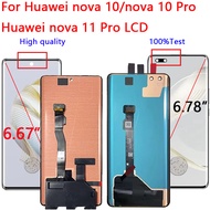 For Huawei nova 10 10 Pro 11 Pro LCD Display Touch Screen NCO-AL00, NCO-LX1, NCO-LX3 GLA-AL00, GLA-L