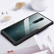 [Ready Stock]OPPO Reno 2Z 2F 4 A3S A7X A5s F9 Pro A12 A11K Case Simple Transparent Acrylic Protective Case Original Fall Proof Dustproof Phone Cover