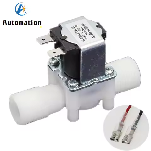 1/2" Plastic solenoid valve 12V 24V 220V,Water valve NO/NC Inlet Water valve /Drain Water valve