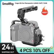 SmallRig HawkLock Quick Release Cage Kit for Panasonic LUMIX GH7/GH6, with Top Handle Kit, Cable Cla