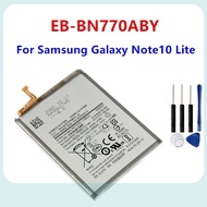 แบตเตอรี่แท้ r Samsung Galaxy Note10 Lite Note 10 Lite 4500mAh/EB-BN770ABY แถม อุปกรณ์ ซ่อมไขควง *แบ