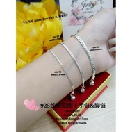 925.silver 925 bracelet/(925 silver bracelet)* 925 silver Leg Chain